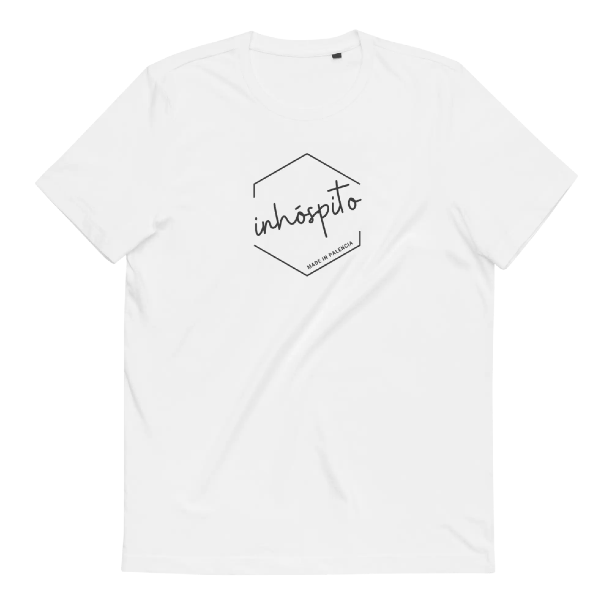 INHÓSPITO CAMISETA BLANCA TRANSPARENTE UNISEX